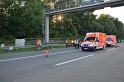 Einsatz BF Koeln Klimaanlage Reisebus defekt A 3 Rich Koeln hoehe Leverkusen P132